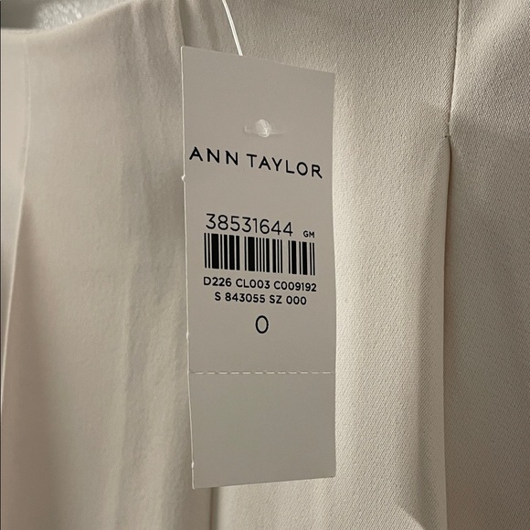 Ann Taylor winter white Palazzo Wide Leg Pants - Picture 3 of 5